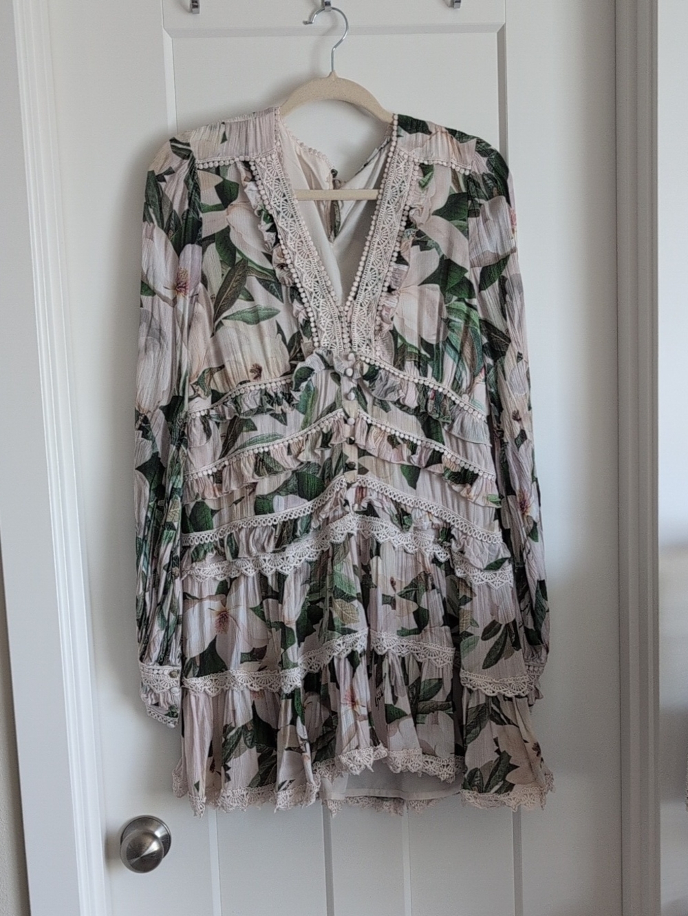 All Saints Zora Alessandra Floral dress Size 8